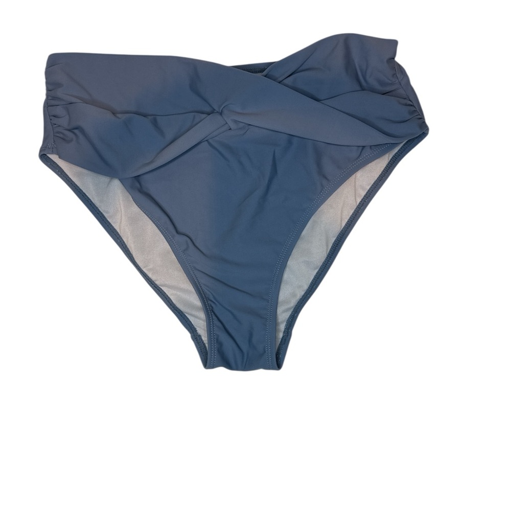 High-Waisted Gray Bikini Bottom